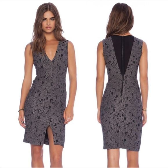 Alice + Olivia ‘Baylee’ Embroidered Sheath Dress - Picture 6 of 8